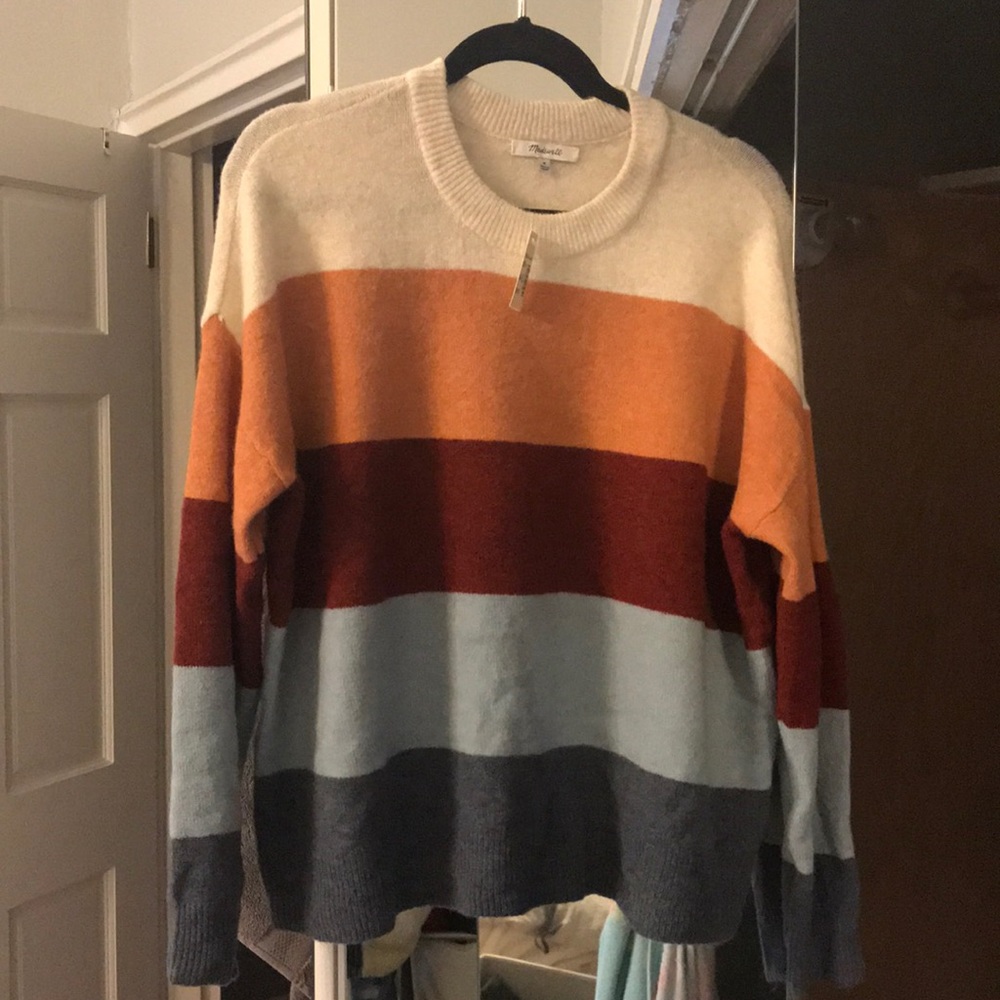 Madewell striped sweater